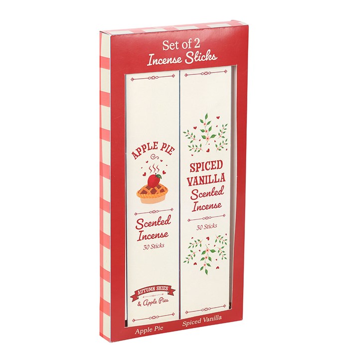 Pack Inciensos Otoño- Tarta de manzana y Vainilla Especiada