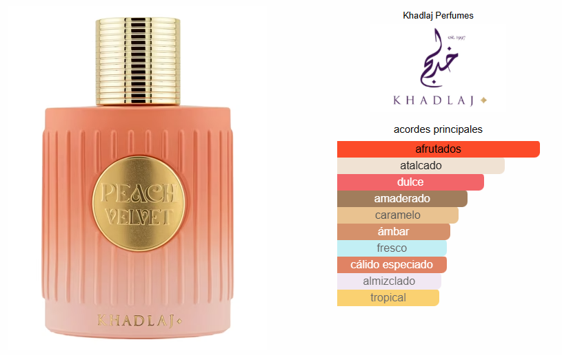 Peach Velvet- Khadlaj