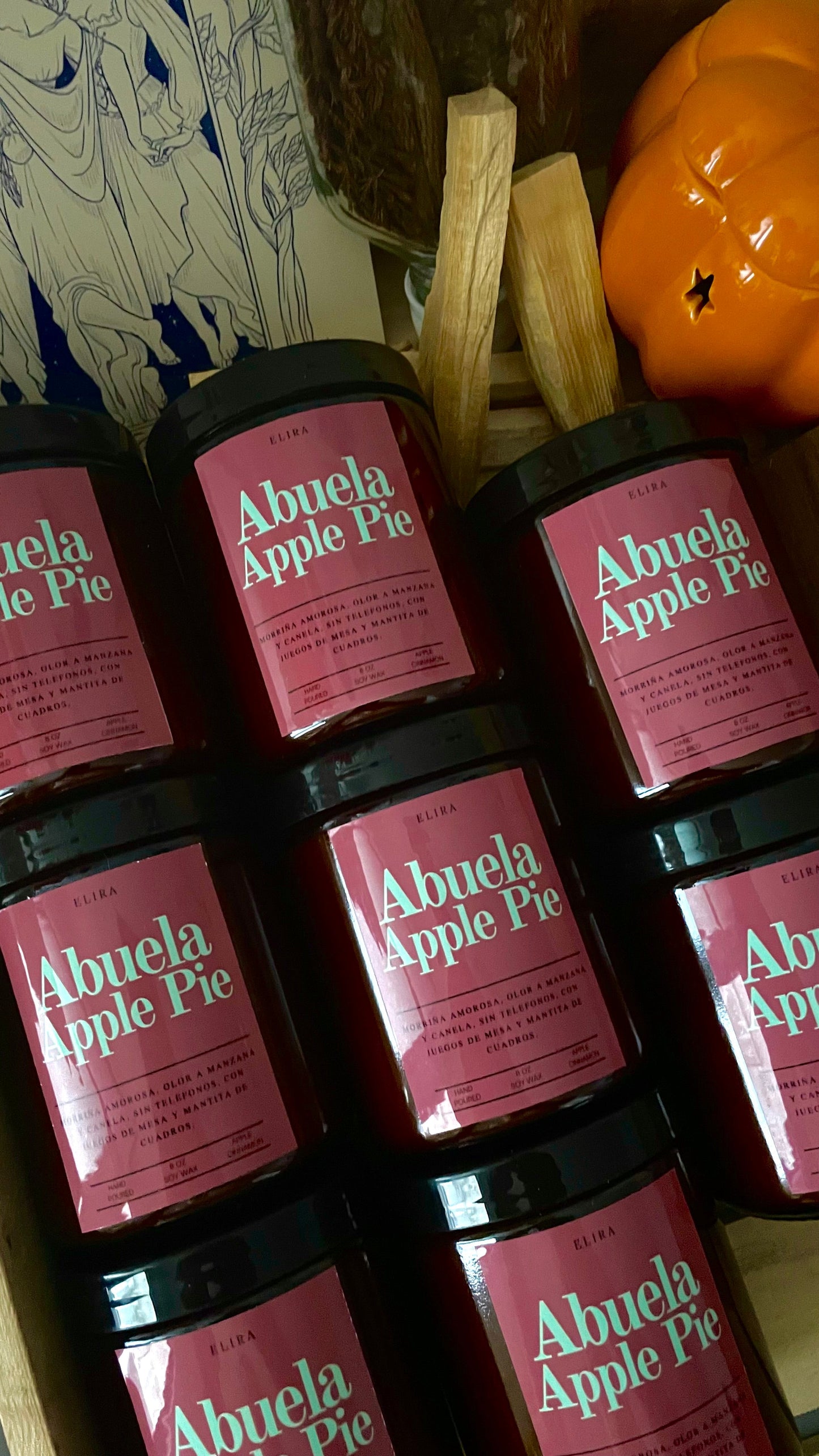 Vela "Abuela Apple Pie"- Apple Cinnamon/Manzana & Canela