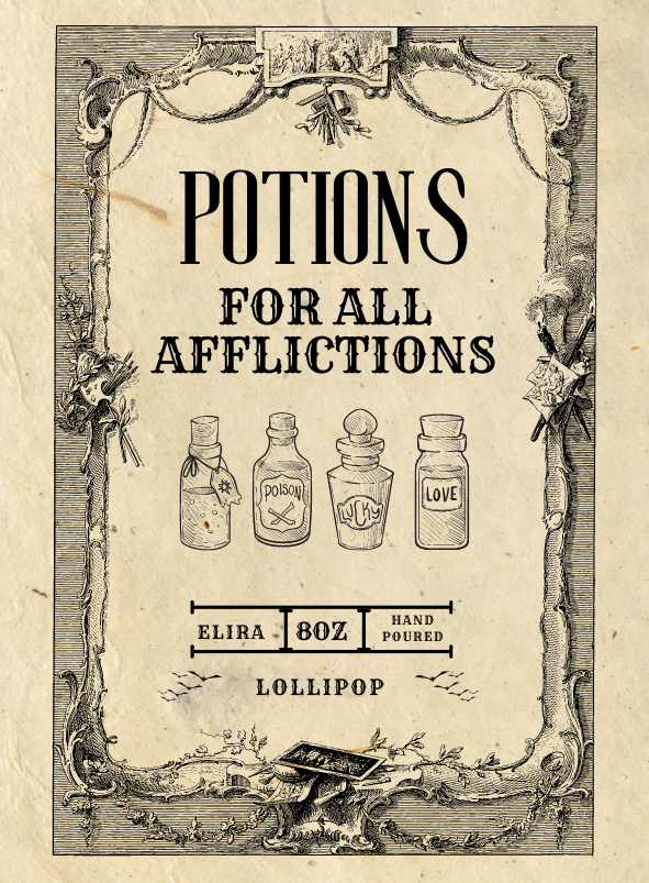 Vela "Potions"- Lollipop Piruleta 250ml