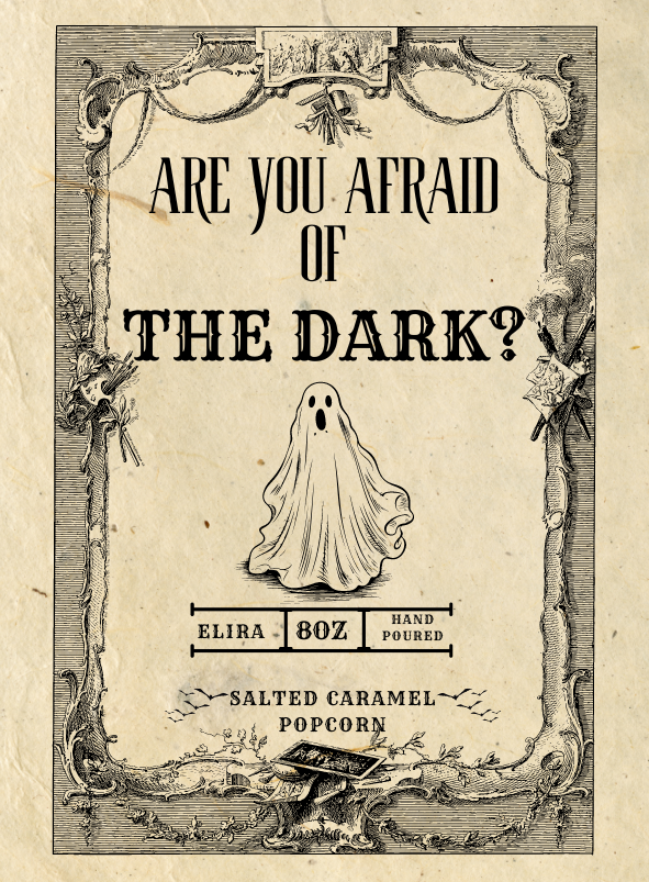 Vela "Ghost" - Palomitas Caramelizadas (Popcorn Caramel- 250ml)