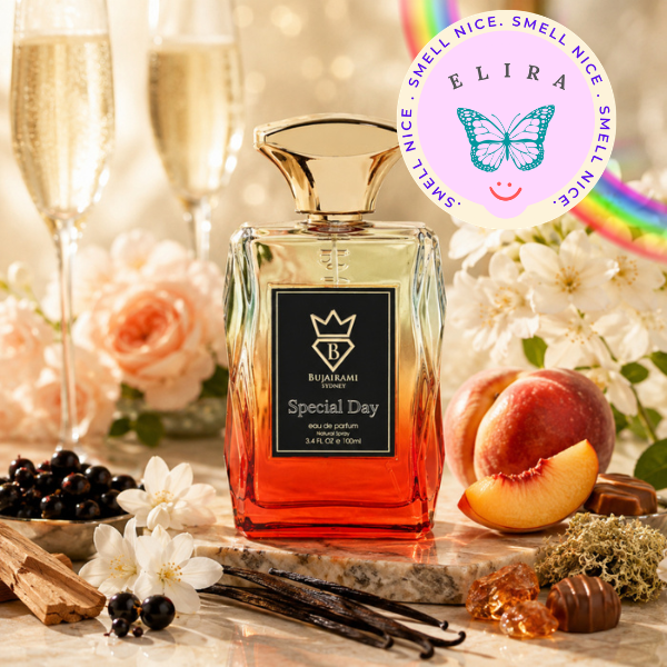SPECIAL DAY- BUJAIRAMI ( inspirado en las fragancias Kayali: The Wedding Silk Santal 36)