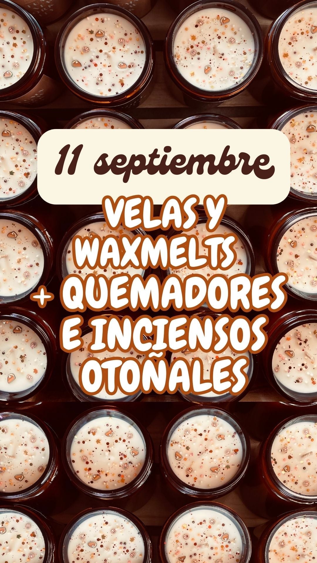 VELAS, WAXMELTS, QUEMADORES &INCIENSOS (11/9 A LAS 21H)