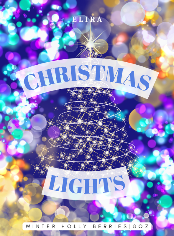 Vela Christmas Lights - Winter Holly Berries