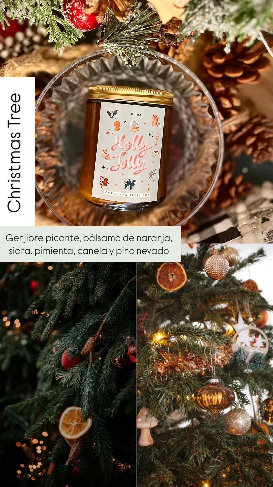 Vela Holly Jolly- Christmas Tree