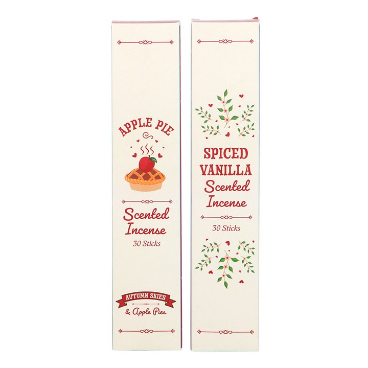 Pack Inciensos Otoño- Tarta de manzana y Vainilla Especiada