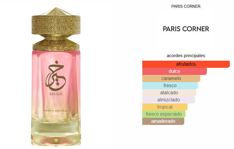 Khair PEACH Delulu- Paris Corner