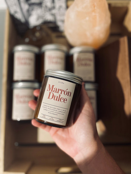 Vela "Marron Dulce" - Vainilla Caramel Latte