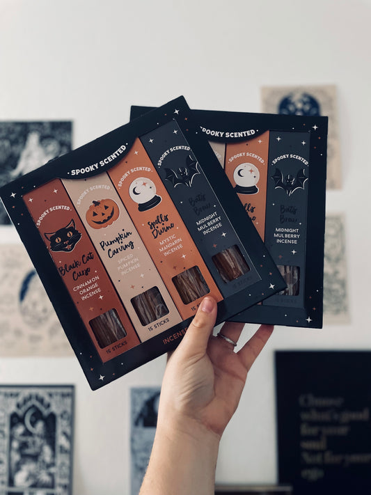 Pack Inciensos Halloween Negro