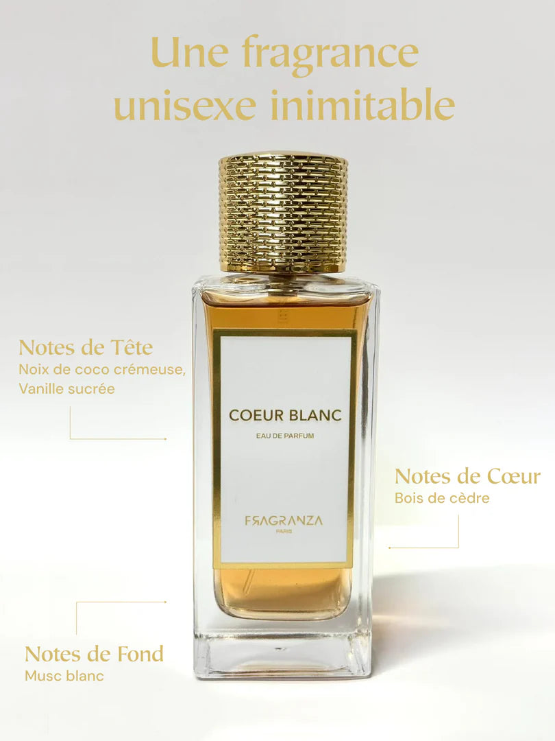 Coeur Blanc- Maison Fraganza Paris (Nicho) 100ml